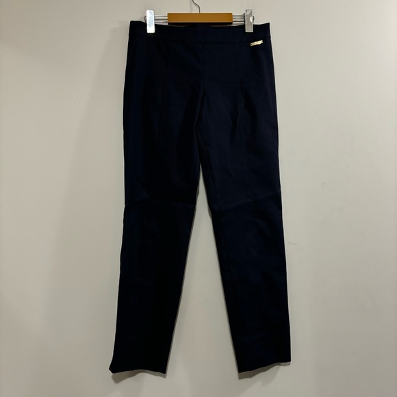 Tory burch blue straight leg trousers 4 - Picture 1 of 5